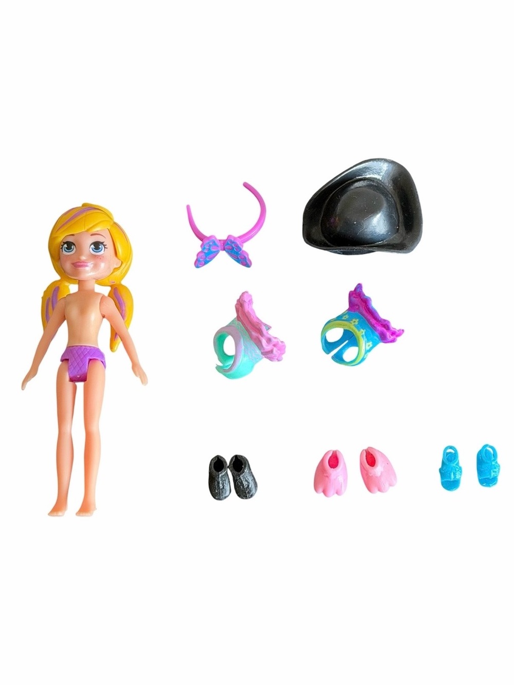 Polly Pocket Masque 'n Match Costume Pack GDM15 - Replacement Pieces Only